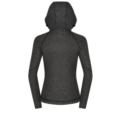 Fjord Nansen Bluzy|Bluza HASVIK WIND WOMEN black/graphite melange