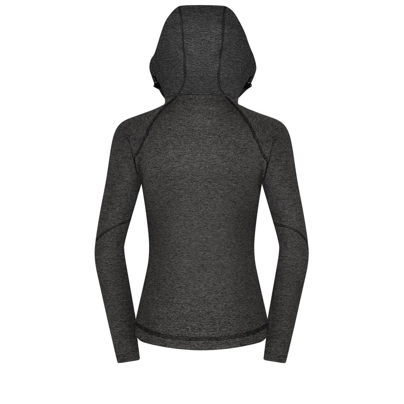 Fjord Nansen Bluzy|Bluza HASVIK WIND WOMEN black/graphite melange