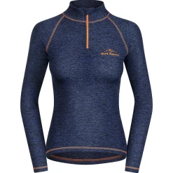 Fjord Nansen Bielizna|Bluzy|Bluza termoaktywna HALSA GOLF WOMEN navy melange