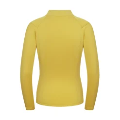 Fjord Nansen Bluzy|Bluza VIK FULL ZIP WOMEN amber yellow