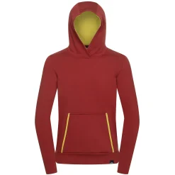 Fjord Nansen Bluzy|Bluzy|Bluza VIK HOODED UNISEX oaky red