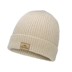 Fjord Nansen Czapki Zimowe|Czapka HYGGE BEANIE beige