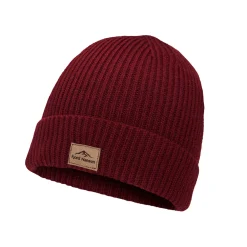 Fjord Nansen Czapki Zimowe|Czapka HYGGE BEANIE burgundy