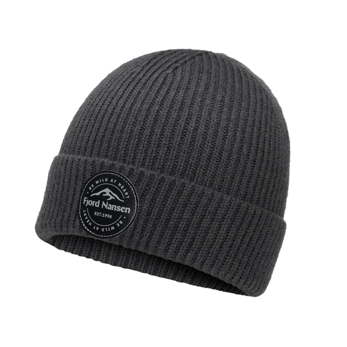 Fjord Nansen Czapki Zimowe|Czapka LEGACY BEANIE dark grey
