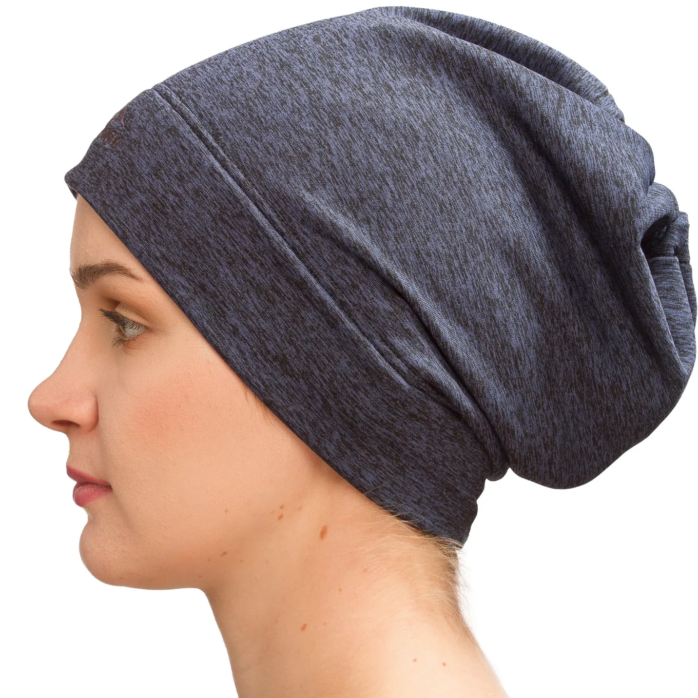 Fjord Nansen Szaliki, Chusty, Opaski, Kominiarki|Czapki Zimowe|Komin BLEIK STRETCH navy melange