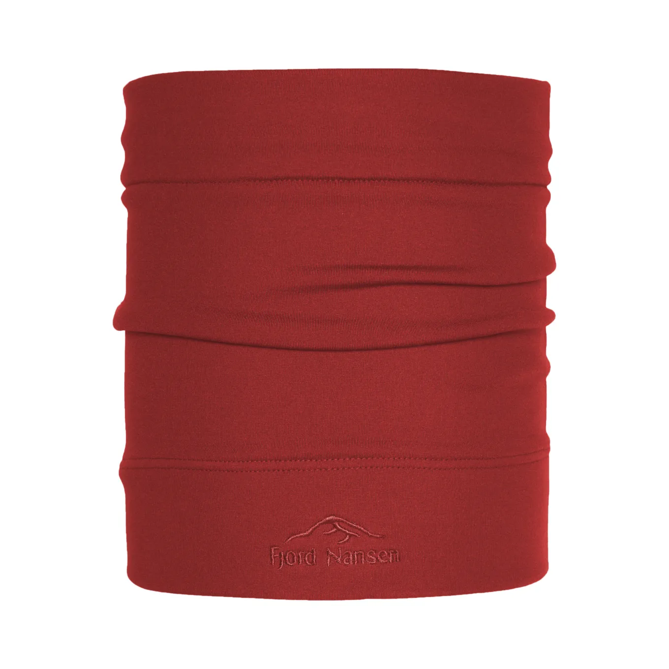 Fjord Nansen Szaliki, Chusty, Opaski, Kominiarki|Czapki Zimowe|Komin VIK STRETCH SCARF oaky red