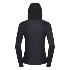 Fjord Nansen Koszulki|Bielizna|Koszulka CHILO HOODED LONGSLEEVE WOMEN rocky grey