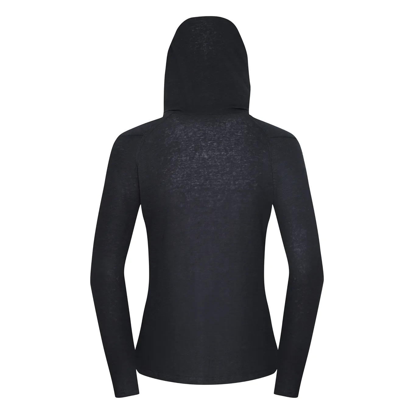 Fjord Nansen Koszulki|Bielizna|Koszulka CHILO HOODED LONGSLEEVE WOMEN rocky grey