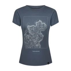 Fjord Nansen Koszulki|Koszulka NORTH CAPE WOMEN denim