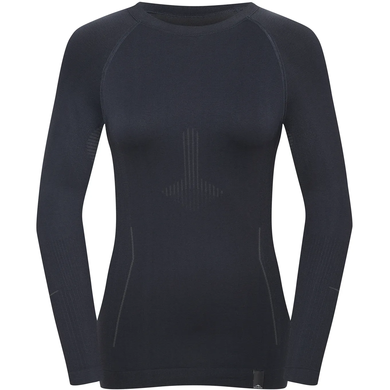 Fjord Nansen Koszulki|Bielizna|Koszulka RIFFE LONGSLEEVE WOMEN rocky grey