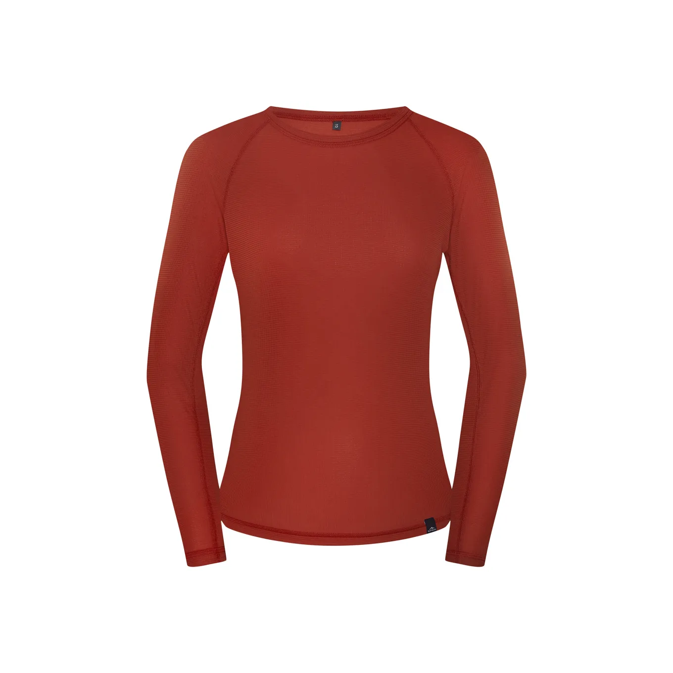 Fjord Nansen Koszulki|Bielizna|Koszulka RIX LONGSLEEVE WOMEN oaky red