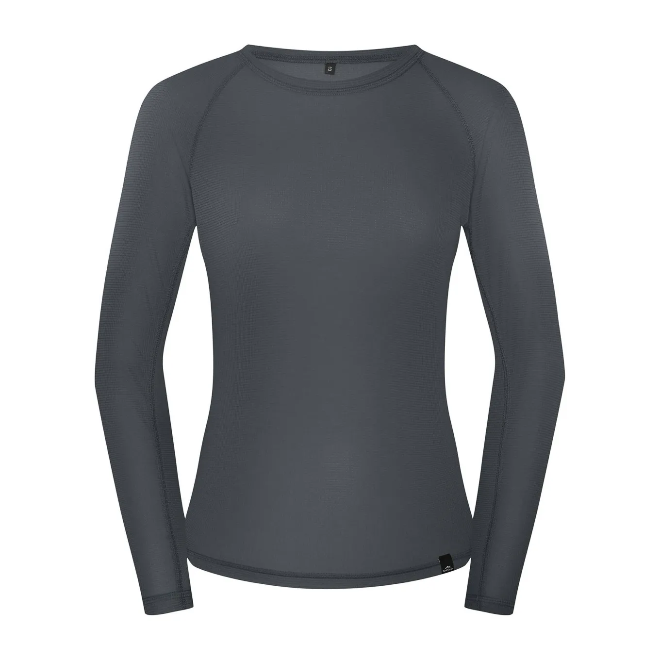 Fjord Nansen Koszulki|Bielizna|Koszulka RIX LONGSLEEVE WOMEN rocky grey