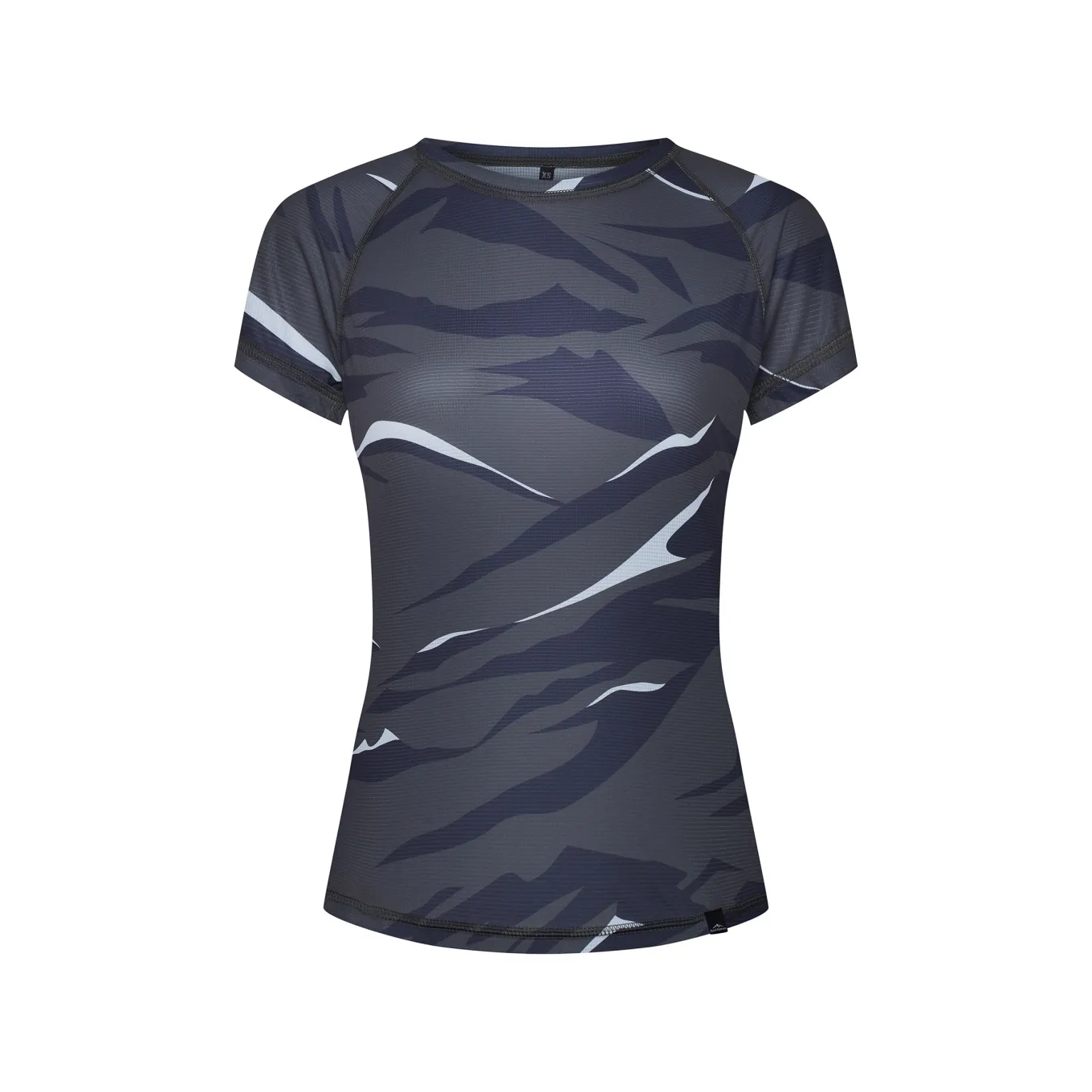 Fjord Nansen Koszulki|Bielizna|Koszulka RIX PRINT T-SHIRT WOMEN mountin & wave olive