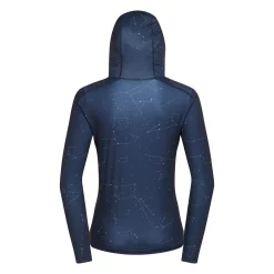 Fjord Nansen Koszulki|Bluzy|Koszulka RIX PRINT UNISEX HOODED night sky