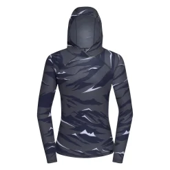 Fjord Nansen Koszulki|Bluzy|Koszulka RIX PRINT UNISEX HOODED Mountain&Wave Olive