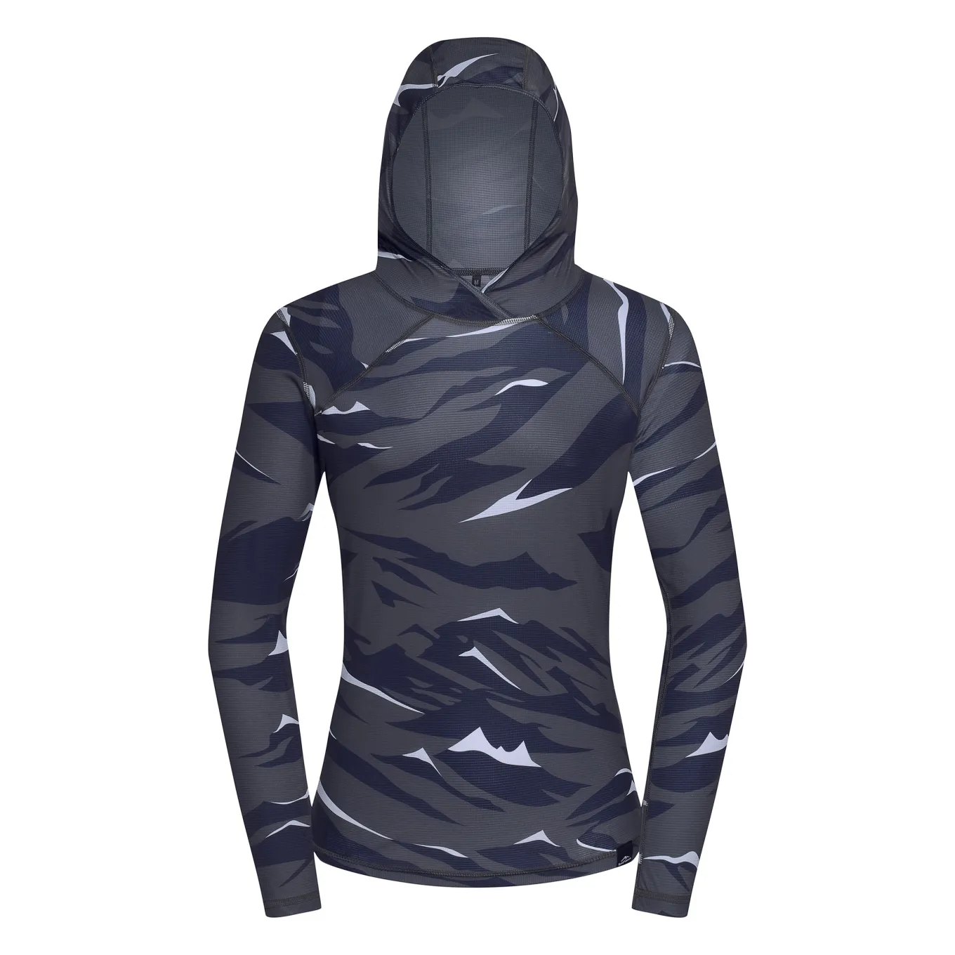 Fjord Nansen Koszulki|Bluzy|Koszulka RIX PRINT UNISEX HOODED Mountain&Wave Olive