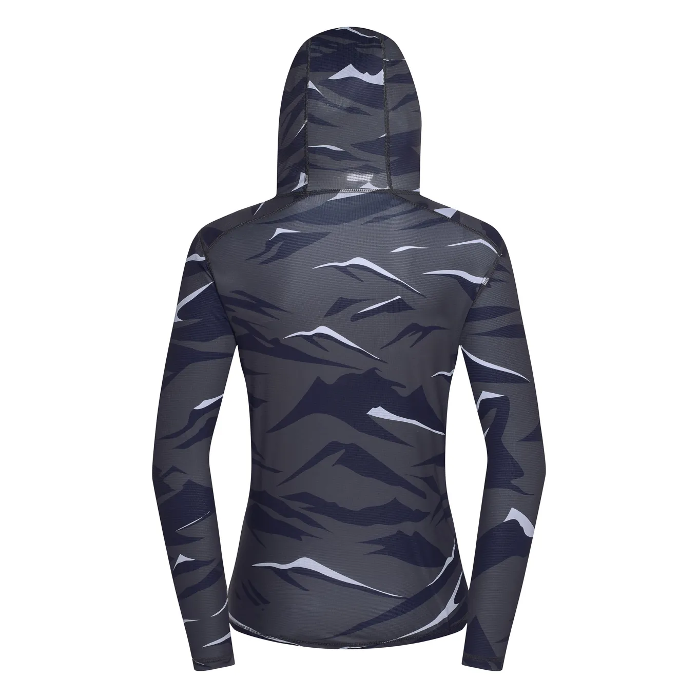 Fjord Nansen Koszulki|Bluzy|Koszulka RIX PRINT UNISEX HOODED Mountain&Wave Olive