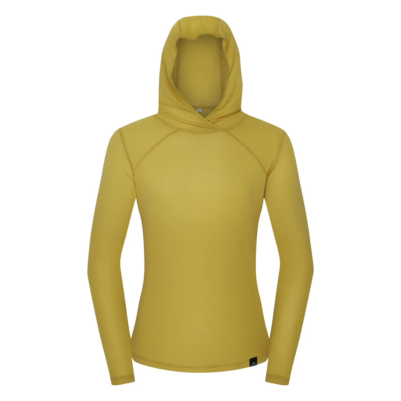 Fjord Nansen Bielizna|Koszulki|Koszulka RIX UNISEX HOODED amber yellow