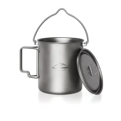Fjord Nansen Termosy, Kubki|Kubek tytanowy JACON HENGE TITANIUM CUP 750 ml silver