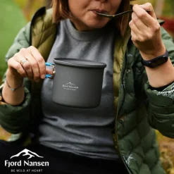 Fjord Nansen Naczynia I Sztućce|Menażka TOLLA ALU 900 ml grey
