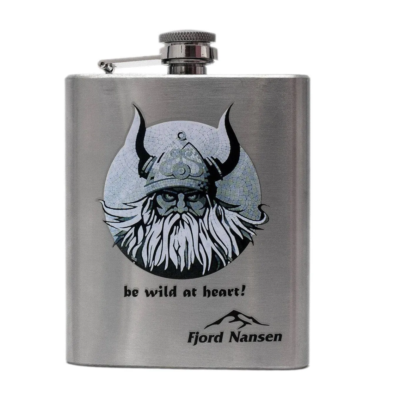Fjord Nansen Termosy, Kubki|Piersiówka VILL VIKING HIP FLASK 0.2 l silver