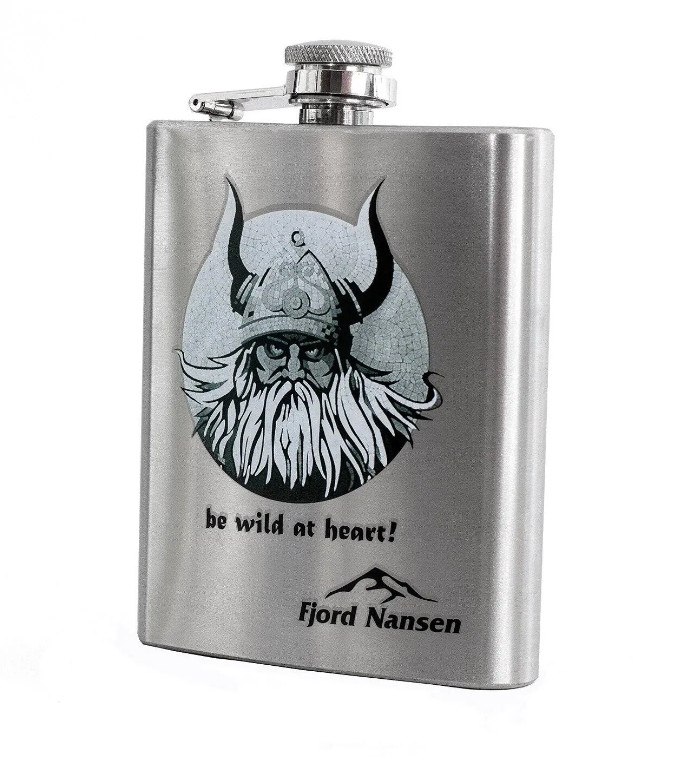 Fjord Nansen Termosy, Kubki|Piersiówka VILL VIKING HIP FLASK 0.2 l silver