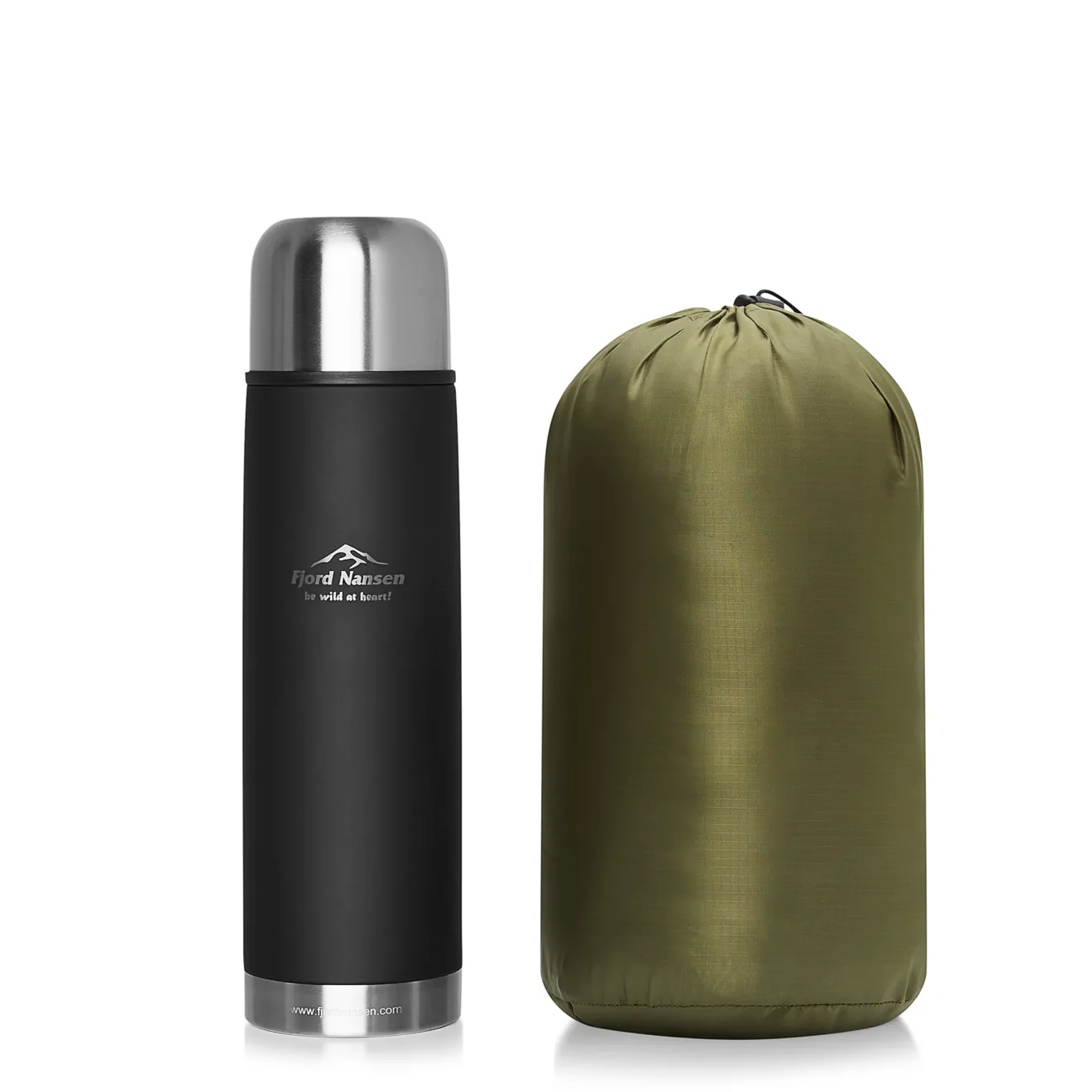 Fjord Nansen Profi|Śpiwór ARDAL XL LEFT 10°C / 800g olive drab