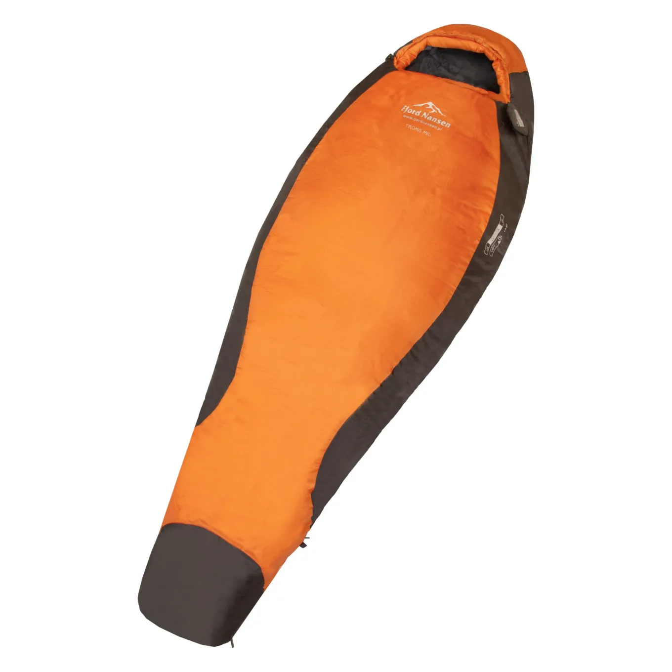 Fjord Nansen Profi|Śpiwór TROMS MID -5°C / 1466g carnelian