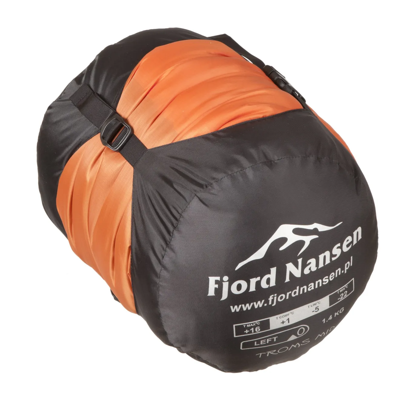 Fjord Nansen Profi|Śpiwór TROMS MID -5°C / 1466g carnelian