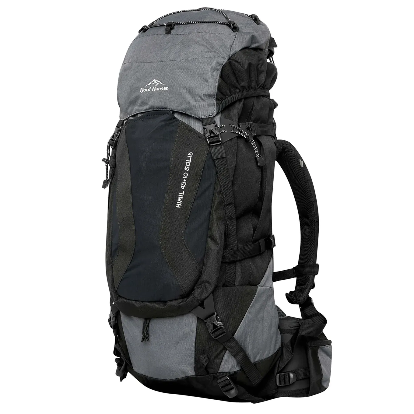 Fjord Nansen Średnie 36 - 49 Litrów|Plecak HIMIL 45+10 SOLID black/graphite