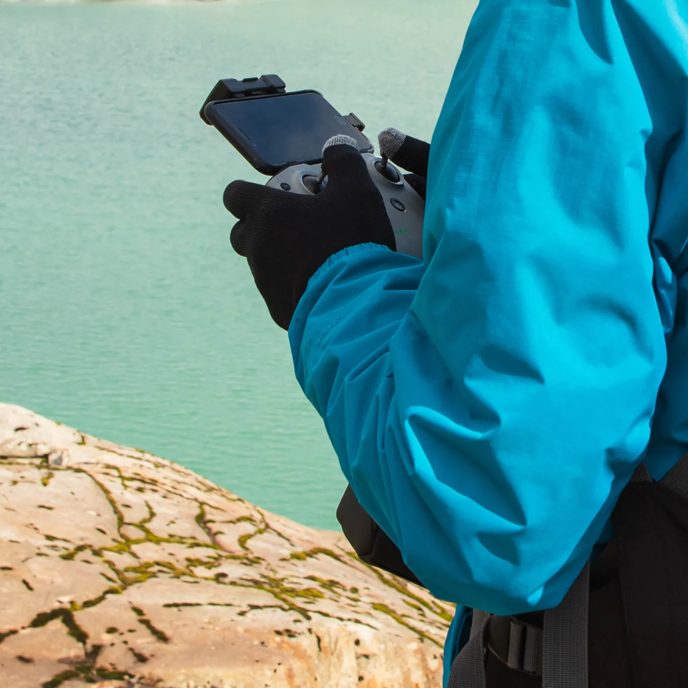 Fjord Nansen Rękawiczki|Rękawiczki AGIR WATERPROOF 2.0 black