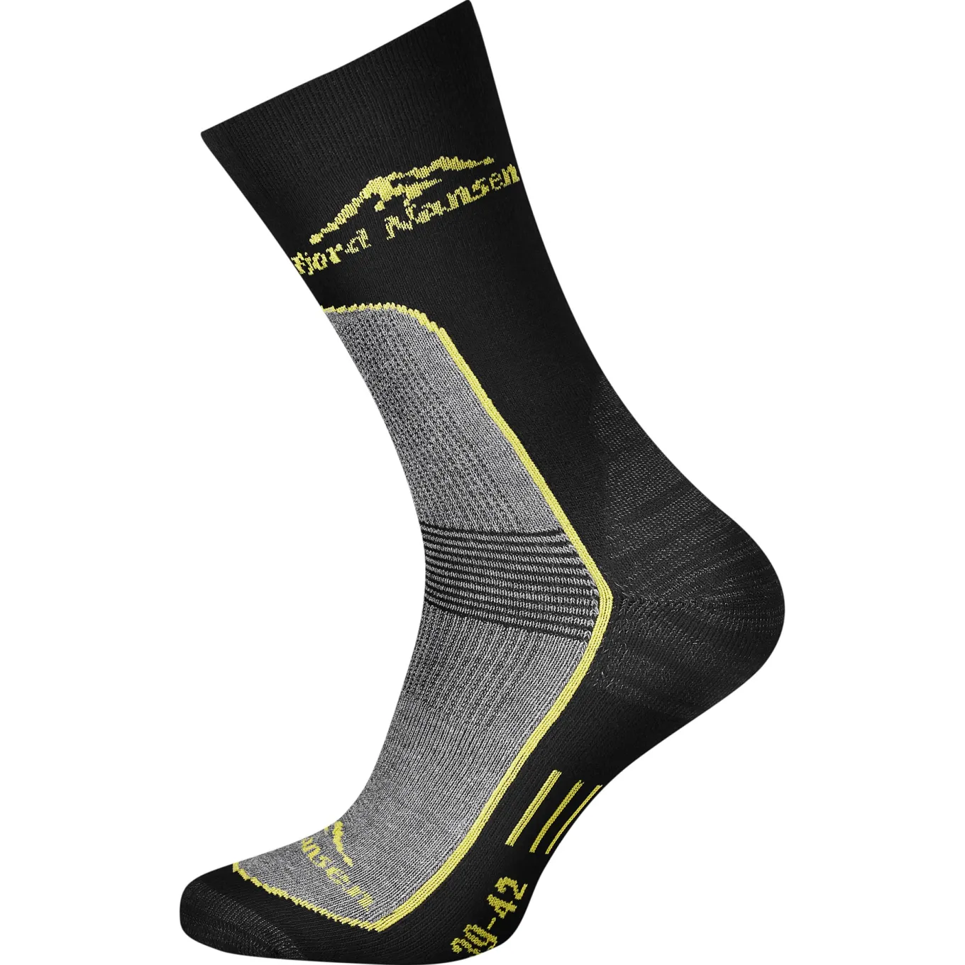 Fjord Nansen Skarpety|Skarpety HIKE KEVLAR black/ graphite