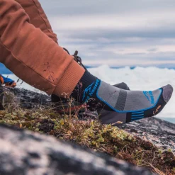 Fjord Nansen Skarpety|Skarpety wodoszczelne HIKE WATERPROOF black/graphite