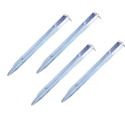 Fjord Nansen Akcesoria|Stalowe śledzie TRYM SET 4 szt steel