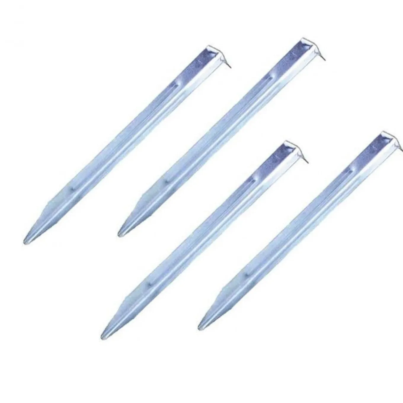 Fjord Nansen Akcesoria|Stalowe śledzie TRYM SET 4 szt steel