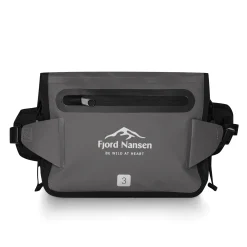 Fjord Nansen Saszetki I Portfele|Wodoodporna torba biodrowa HIP BAG 3L grey