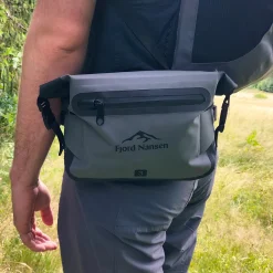 Fjord Nansen Saszetki I Portfele|Wodoodporna torba biodrowa HIP BAG 3L grey