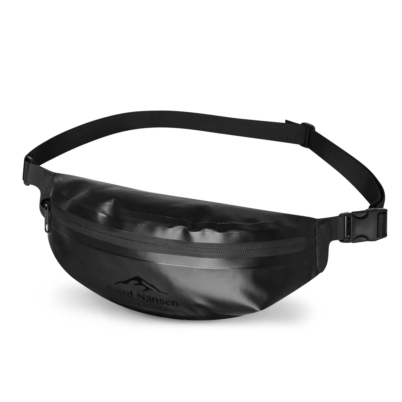 Fjord Nansen Saszetki I Portfele|Wodoodporna torba biodrowa HIP BAG black