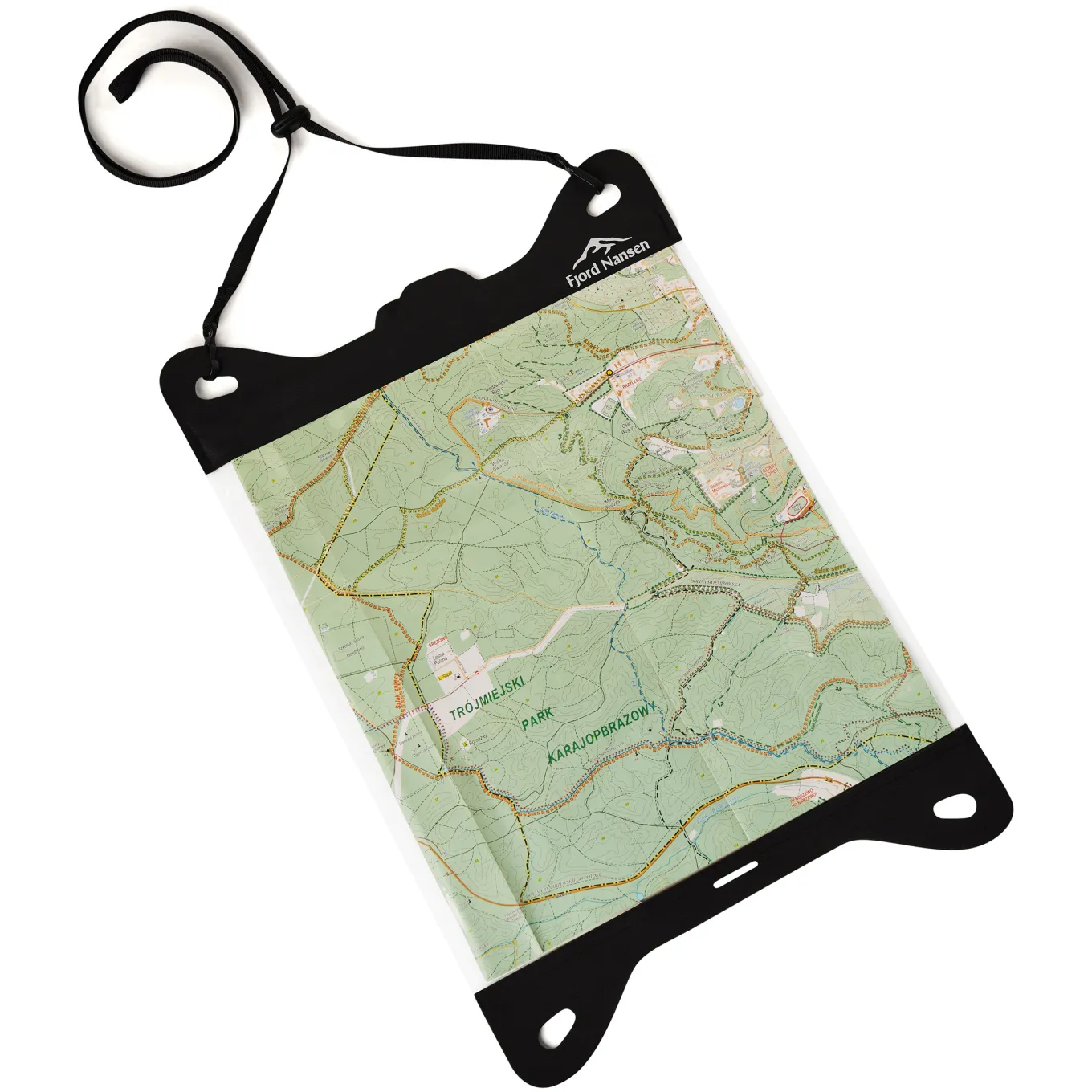 Fjord Nansen Inne|Wodoodporny mapnik MAP CASE M black