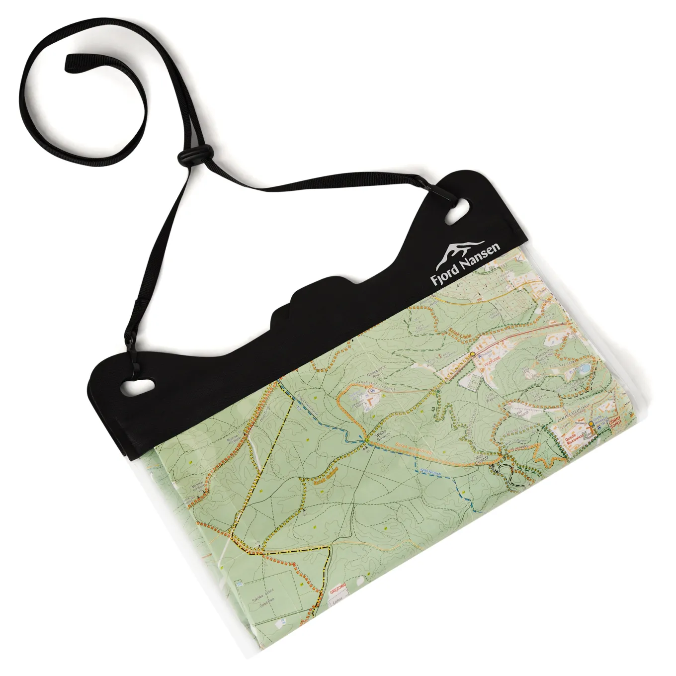 Fjord Nansen Inne|Wodoodporny mapnik MAP CASE M black